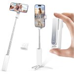 Jgd - mini trpied pour perche  selfie avec tlcommande, trpied de poche portable pour iphone, petit ...