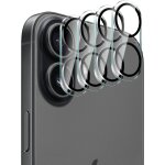 Jgd - protecteur d'objectif camera arri�re pour iphone 17, 4 pi�ces verre tremp� appareil photo protege ...
