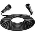 Jgd - rallonge guirlande exterieure 10m prolongateur electrique, rallonge exterieure etanche ip65, c�ble ...