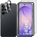 Jgd - pour samsung galaxy s26 plus 5g verre tremp�, 2 + 2 pi�ces protection �cran + cam�ra arri�re protecteur ...