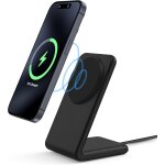 Jgd - support de charge sans fil compatible avec magsafe, fort alignement magn�tique, charge rapide 15 ...