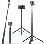 Jgd - tp - 21 utilise un tr�pied pour selfie. le tr�pied mesure 140 cm de long, l�ger, et peut �tre utilis� ...