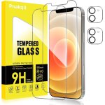 Jgd - verre tremp� pour iphone 12 avec protection camera vitre protecteur anti - rayures sans bulles ...