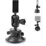 Jlslj - support de voiture a ventouse pour gopro hero13 / 12 / 11 / 10 / 9, avec vis de 6, 35 mm + adaptateur ...