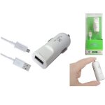 Kaeesi� mini chargeur auto allume cigare pratique a charge rapide (2a) + cable micro usb pour archos ...