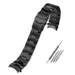 Kafol - bracelet en acier inoxydable pour bracelet de montre seiko 18mm 19mm 20mm 22mm 24mm pour oyster ...