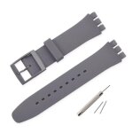 Kafol - bracelet en caoutchouc pour swatch, bracelet de sport coloré de remplacement, 16mm 17mm 19mm ... Kafol - bracelet en caoutchouc pour swatch, bracelet de sport coloré de remplacement, 16mm 17mm 19mm ...