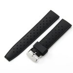Kafol - bracelet en caoutchouc tropique 20mm 22mm pour seiko / nouvelle plongée montre intelligente etanche ... Kafol - bracelet en caoutchouc tropique 20mm 22mm pour seiko / nouvelle plongée montre intelligente etanche ...