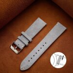 Kafol - bracelet en daim souple a dgagement rapide, bracelets de montre marron, bracelet en cuir de ...