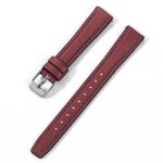 Kafol - bracelet de montre en cuir de vache, 10mm 12mm, ultra - fin, 14mm 16mm, mince, pour seiko ssvw165, ...