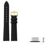 Kafol - bracelet de montre en cuir de vache pour cartier tank solo london cl de 14 16 18 20mm noir marron ...