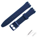 Kafol - bracelet de montre en silicone pour etudiants, accessoires compatibles avec swatch 17mm 19mm, ... Kafol - bracelet de montre en silicone pour etudiants, accessoires compatibles avec swatch 17mm 19mm, ...