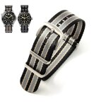 Kafol - bracelet de montre universel en nylon, 20mm 22mm, bracelet de montre de sport de l'arme pour ...