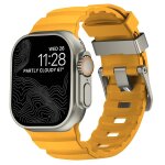 Kafol - bracelet de sport en silicone pour apple watch ultra 2 10 9 8 7 6 se 5 4, bracelet en mtal titane ...