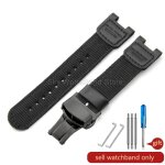Kafol - pour casio bracelet de montre en nylon léger et respirant sgw - 100 / 200 gw - 3000b 12x24mm ... Kafol - pour casio bracelet de montre en nylon léger et respirant sgw - 100 / 200 gw - 3000b 12x24mm ...