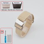 Kafol - sac de parachute pour troupes franaises des annes 60, bracelet de montre elastique 18 20mm ...