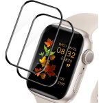 Kal - 2 pièces verre trempé pour apple watch series 7 / 8 / 9 45mm, résistant protection ecran pour series ... Kal - 2 pièces verre trempé pour apple watch series 7 / 8 / 9 45mm, résistant protection ecran pour series ...