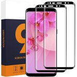 Kal - 2 pices verre tremp pour samsung galaxy s8 film tremp, 9h duret haute sensibilit hd - clair ...
