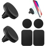 Kal - lot de 2 support téléphone magnétique voiture attache téléphone portable pour la voiture, porte ... Kal - lot de 2 support téléphone magnétique voiture attache téléphone portable pour la voiture, porte ...