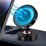 Kal - 2024 support telephone voiture aimant� 2 pi�ces, 4 n52 aimants puissants support voiture universel, ...