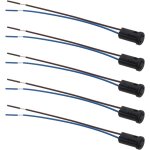 Kal - lot de 30 douilles d'ampoule led g4 12 v en plastique g4 avec connecteur de c�ble adaptateur 100 ...