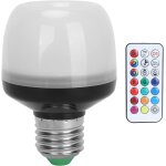 Kal - 5w e27 ampoules a changement de couleur avec t�l�commande, 16 couleurs wifi rgb + w ampoules ampoule ...