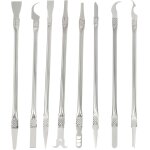 Kal - 8 en 1 mtal spatule tlphone levier ouverture rparation outils trousse ecran dmonter ensemble ...