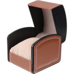Kal - bote de montre etui de voyage pour montres, bote de montre organisateur en cuir pu bote carre ...