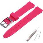 Kal - bracelet compatible avec swatch bracelet en caoutchouc de silicone résistant a la transpiration ... Kal - bracelet compatible avec swatch bracelet en caoutchouc de silicone résistant a la transpiration ...