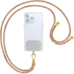 Kal - chaîne de téléphone portable universelle - arc - en - ciel - pièces métalliques de couleur or - ... Kal - chaîne de téléphone portable universelle - arc - en - ciel - pièces métalliques de couleur or - ...
