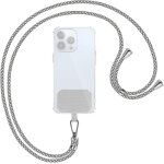 Kal - chaîne de téléphone portable universelle fancy fishnet pièces métalliques de couleur argentée compatible ... Kal - chaîne de téléphone portable universelle fancy fishnet pièces métalliques de couleur argentée compatible ...