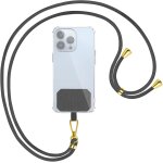 Kal - ® chaîne universelle pour téléphone portable - gris foncé / doré - compatible avec de nombreuses ... Kal - ® chaîne universelle pour téléphone portable - gris foncé / doré - compatible avec de nombreuses ...