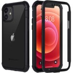 Kal - coque iphone 12, coque iphone 12 pro, housse antichoc avec protge ecran 360 full body protection ...