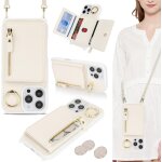 Kal - coque pour iphone 16 pro max etui avec cordon collier sangle réglable, housse en cuir avec anneau ... Kal - coque pour iphone 16 pro max etui avec cordon collier sangle réglable, housse en cuir avec anneau ...