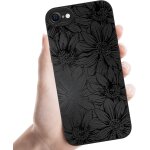 Kal - coques pour iphone 7 / 8 / iphone se 2022 / se 2020 4, 7'', etui aesthetic modèle fleur de ligne ... Kal - coques pour iphone 7 / 8 / iphone se 2022 / se 2020 4, 7'', etui aesthetic modèle fleur de ligne ...