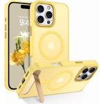 Kal - coque magn�tique pour iphone 16 pro max, compatible avec magsafe, [support invisible int�gr�e] ...