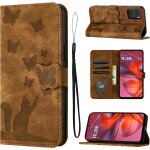 Kal - coque pour motorola moto g05 / e15(6, 67 pouces) housse de protection premium pu cuir portefeuille ...