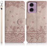 Kal - coque pour motorola moto g24 4g etui de protection [etui a rabat] [pochette de portefeuille] [fermeture ...