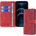 Kal - coque pour motorola moto g75 coque, etui protection housse premium en cuir pu, pochette fermeture ...