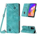 Kal - coque pour oppo reno5 z / a94 5g / a95 5g / f19 pro + 5g, pu leather flip portefeuille etui en ...