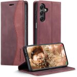 Kal - coque pour samsung galaxy a24 4g housse en cuir avec magnetique etui rfid blocage protection pochette ...