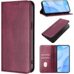 Kal - coque pour samsung galaxy a25 5g, housse etui en cuir pu pochette, fentes pour cartes, magntique ...