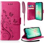 Kal - coque compatible avec samsung galaxy a26 5g, retro design pu etui housse en cuir portefeuille de ...
