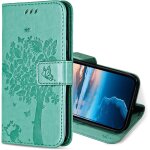Kal - coque pour samsung galaxy note 10 + plus 5g / 4g, etui protection housse premium en cuir pu, antichoc ...