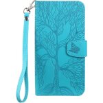 Kal - coque pour samsung galaxy s10 lite (sm - g770f / ds), arbre de vie papillon motif housse en cuir ...
