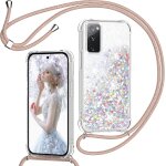 Kal - coque pour samsung galaxy s20 fe 2020 / 2022 avec cordon, paillette liquide etui pour téléphone ... Kal - coque pour samsung galaxy s20 fe 2020 / 2022 avec cordon, paillette liquide etui pour téléphone ...