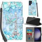 Kal - coque pour samsung galaxy s24 ultra, etui protection housse premium en cuir pu portefeuille, [ranges ...