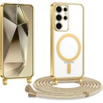 Kal - coque pour samsung galaxy s25 ultra 5g avec cordon, etui a transparente housse compatible avec ...