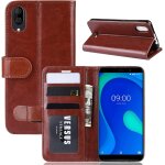 Kal - coque for wiko y80 housse en cuir pu tpu magntique protection etui for y80 wiko y 80 2019 telephone ...