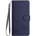 Kal - coque pour xiaomi redmi note 11s 5g / xiaomi poco m4 pro 5g etui portefeuille, mignon chat embosse ...